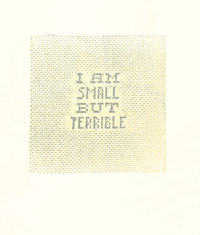 Small But Terrible Print